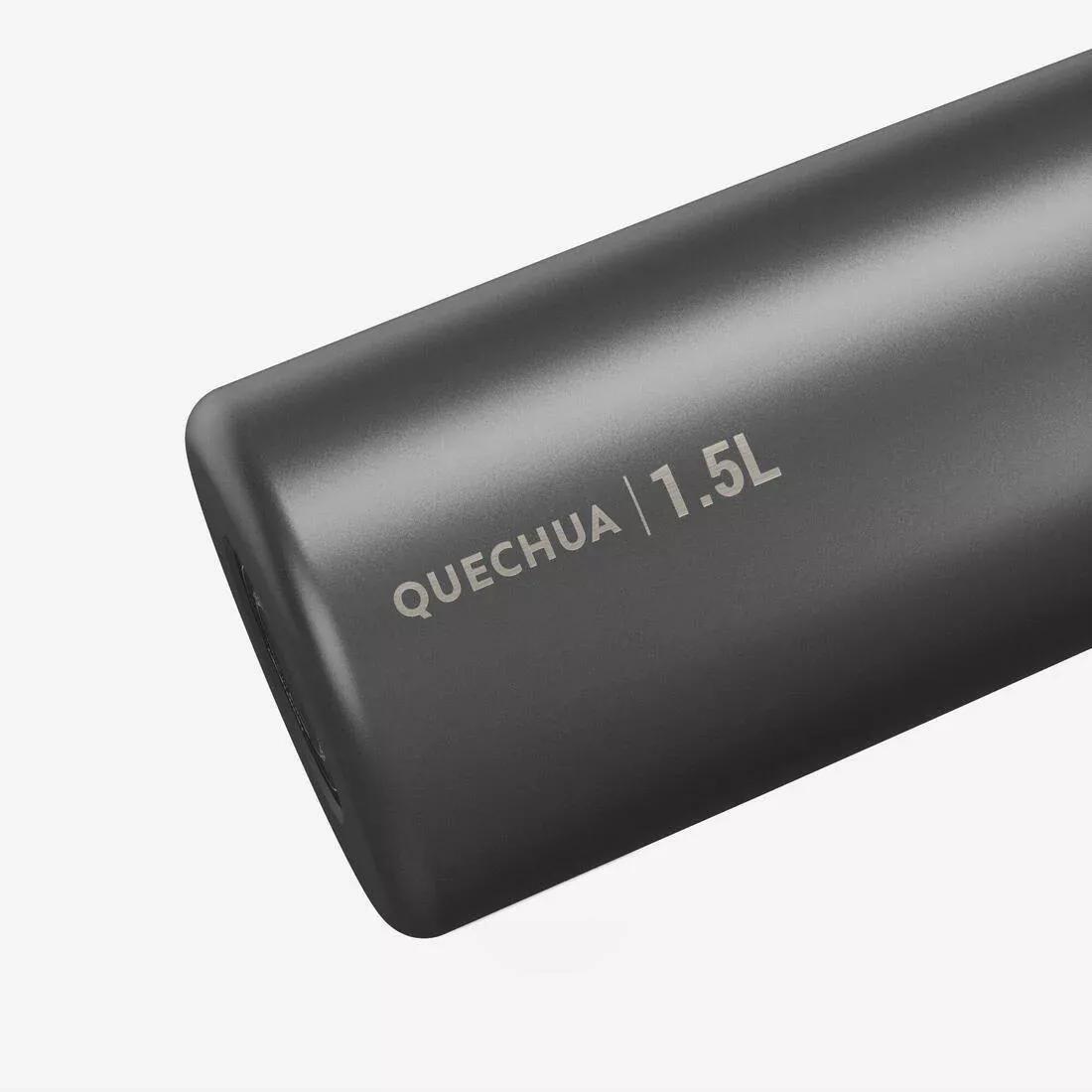 1.5 L stainless steel flask 100 with screw cap for hiking, Grey, No Color, large image number 1