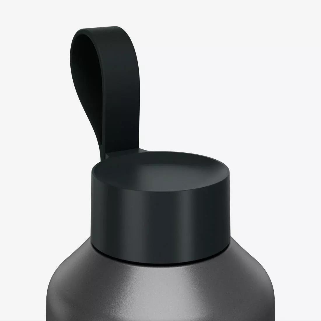 GREEN GREY 1.5 L stainless steel flask 100 with screw cap for hiking - Grey, No Color, medium