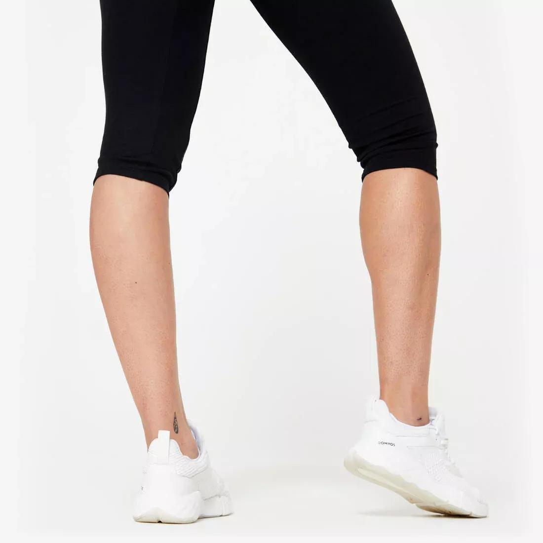 Women Slim-Fit Cropped Bottoms, Black, No Color, large image number 2