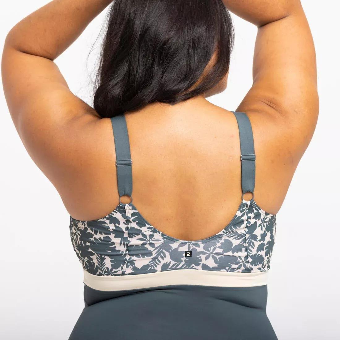 Women 1-piece Aquafitness Swimsuit - Mia Dot, Blue, No Color, medium