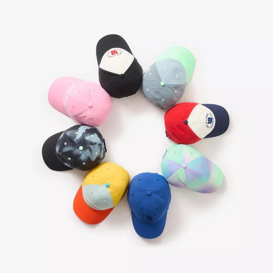 Kids Unisex Adjustable Breathable Cap, White, No Color, large image number 9