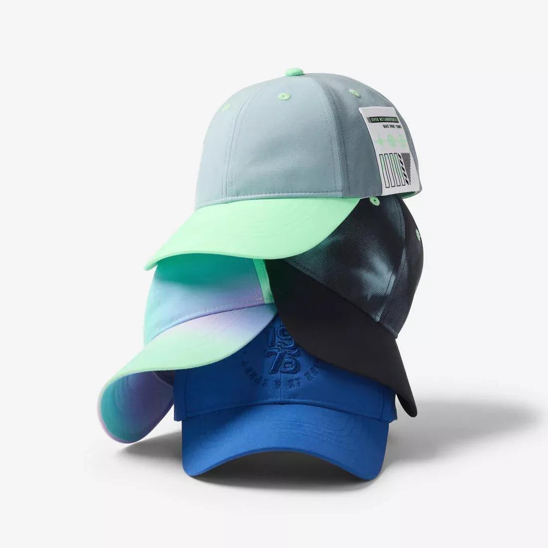 Kids Unisex Adjustable Breathable Cap, White, No Color, large image number 10