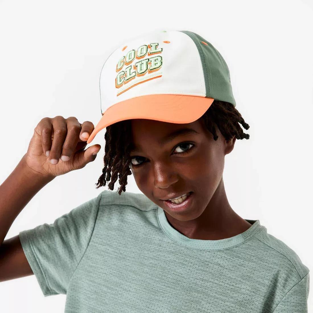 Kids Unisex Adjustable Breathable Cap, Black, No Color, large image number 8