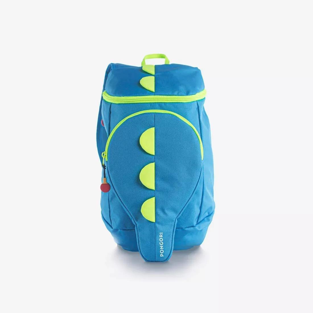 Kids Unisex Table Tennis Backpack With Racket Cover - 10L, Blue, No Color, medium