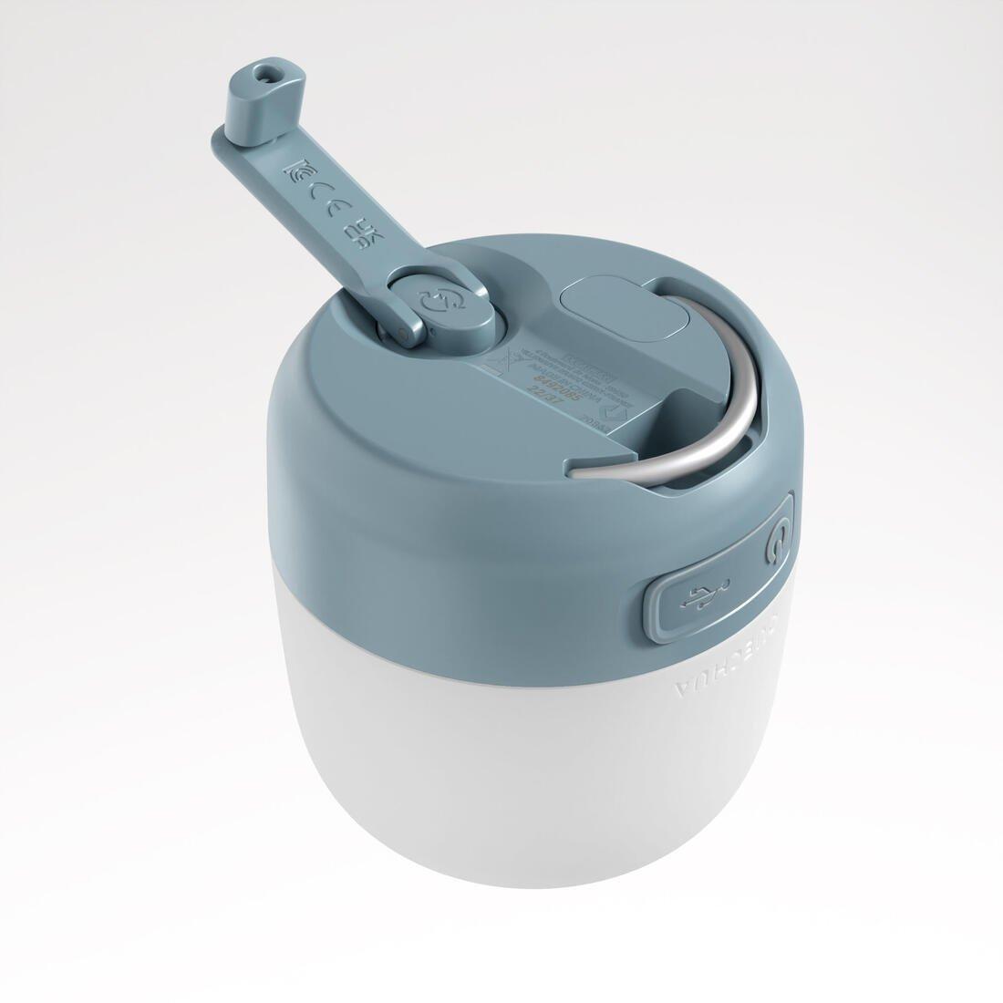 Rechargeable Dynamo Camping 60 lumens lamp - BL60, Blue, No Color, large image number 1