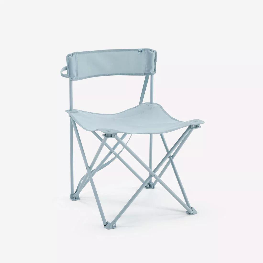 Folding Camping Chair, Blue, No Color, large image number 0