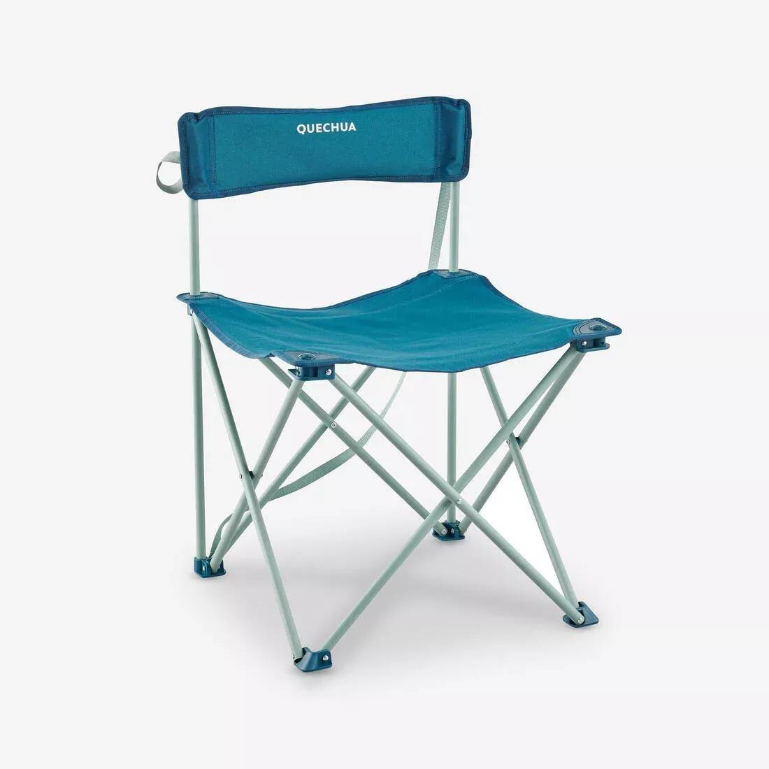 Folding Camping Chair, Blue, No Color, large image number 3