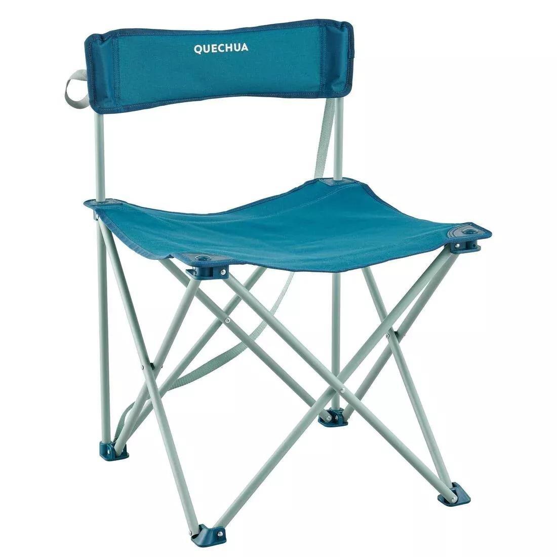 Folding Camping Chair, Blue, No Color, large image number 5