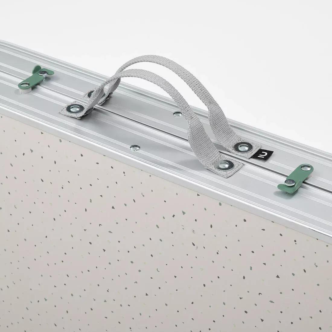 Folding Camping Table - 4 Stools - 4 To 6 People, Green, No Color, large image number 10