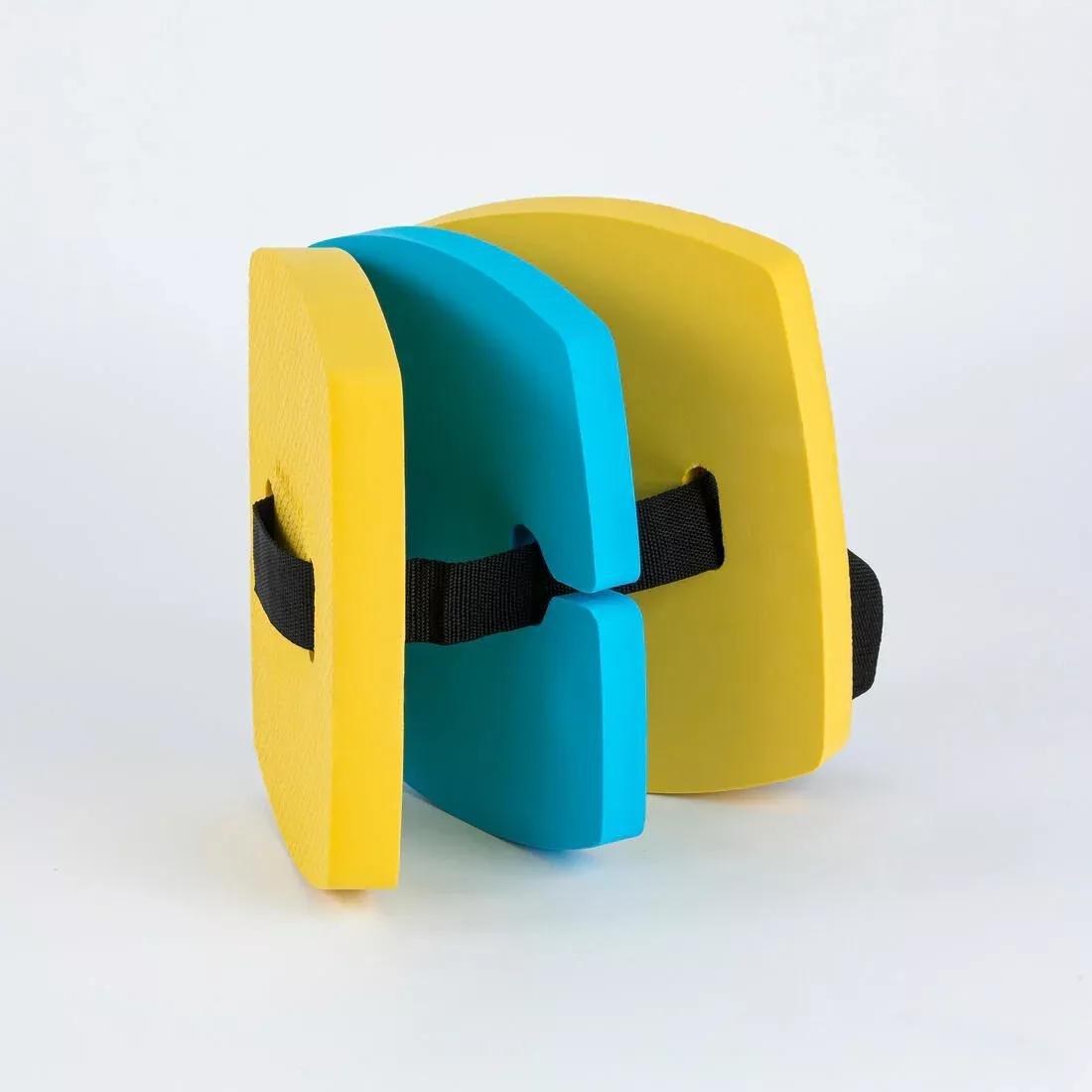 Blue green swimming belt 15-30 kg with removable float, Yellow, No Color, large image number 2