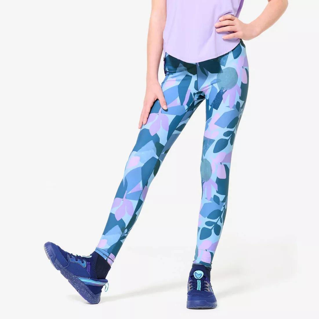 Kids Girls Ultra Light Legging, Multicolour, No Color, large image number 1