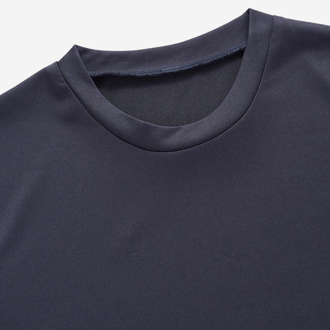 Kids Unisex Breathable T-Shirt, Grey, , large image number 2