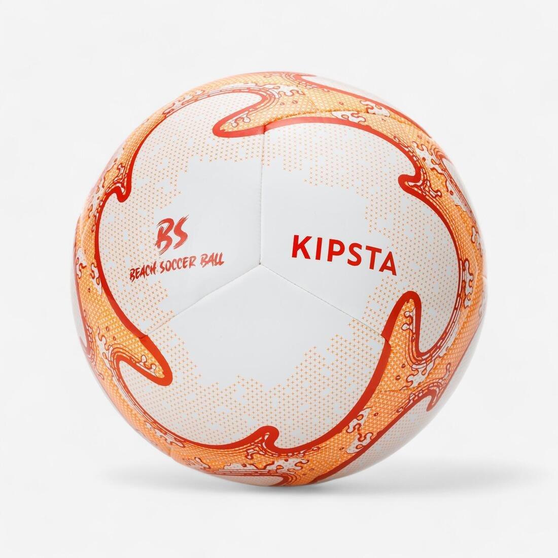 Size 5 Hybrid Beach Soccer Ball Light, Orange, No Color, large image number 1