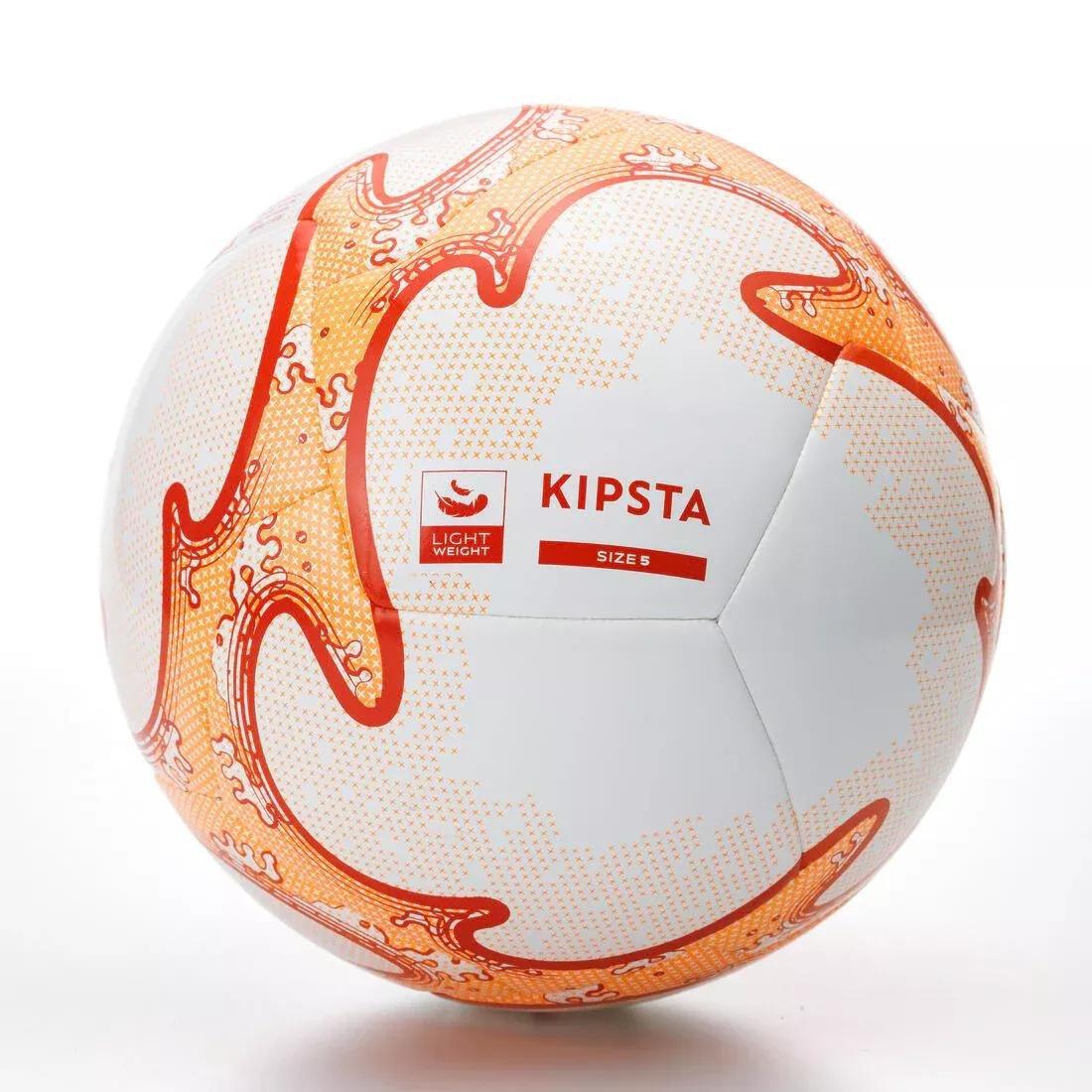 Size 5 Hybrid Beach Soccer Ball Light, Orange, No Color, large image number 5