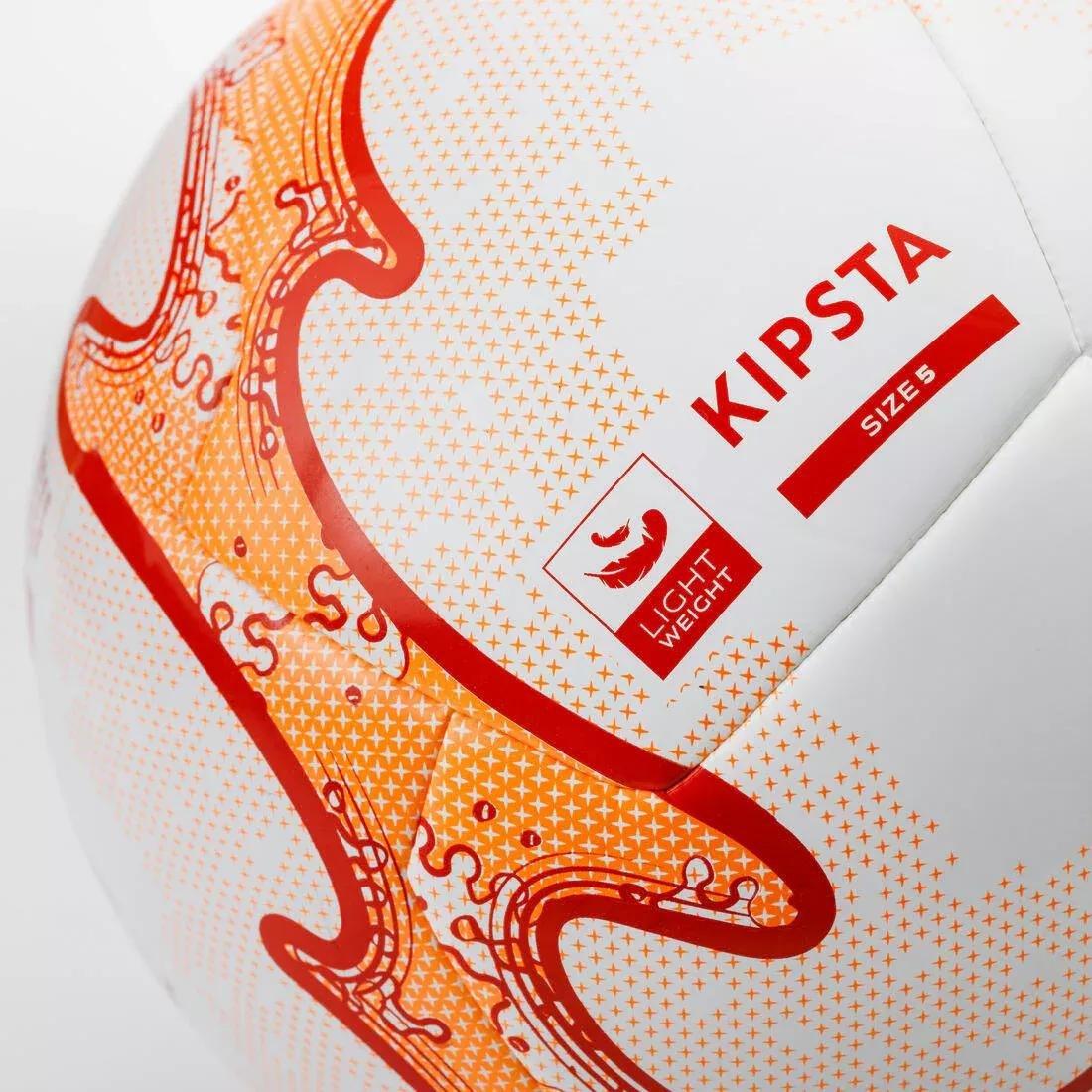 Size 5 Hybrid Beach Soccer Ball Light, Orange, No Color, large image number 6
