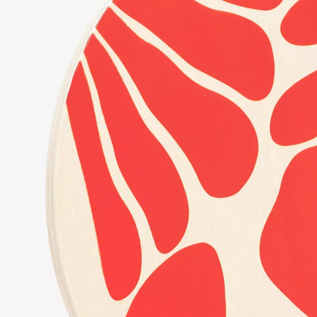 Beach Tennis Racket Set Woody Racket, Yellow, No Color, large image number 8