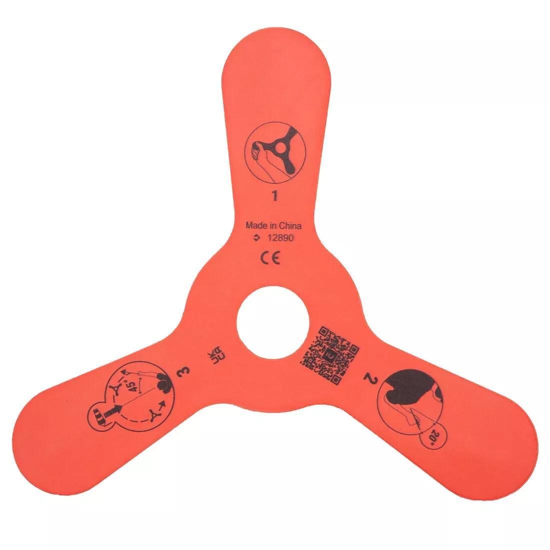 BRIGHT TOMATO Boomerang Soft Bsoft 100 - Left-Handed, No Color, medium