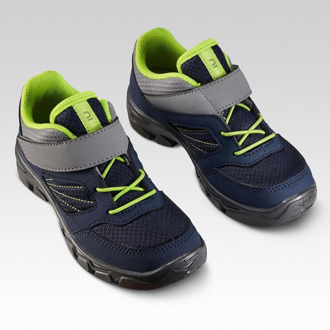 DEFAULT Kids' Velcro Hiking Shoes  NH100 - 24 to 34, , large image number 2