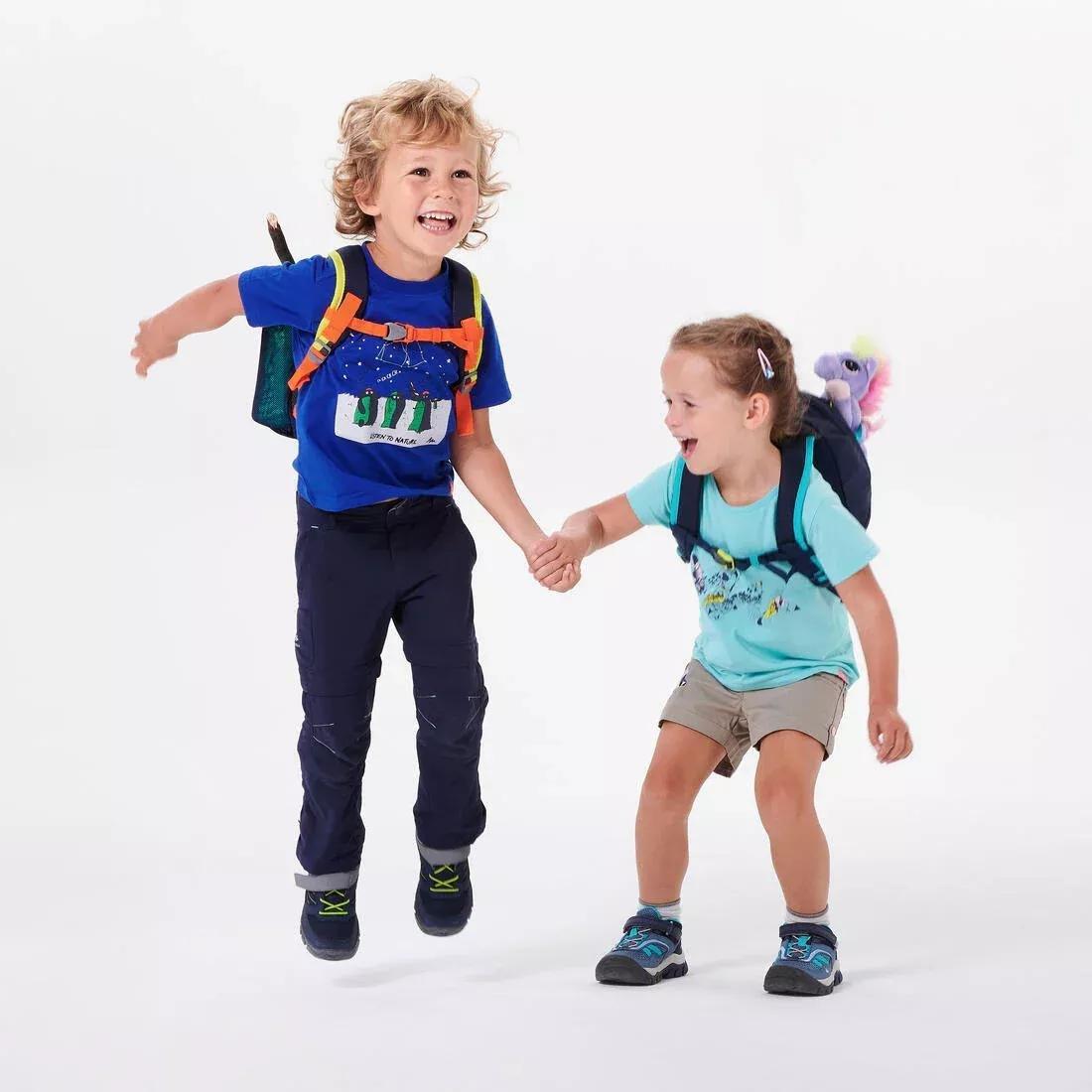 DEFAULT Kids' Velcro Hiking Shoes  NH100 - 24 to 34, , large image number 5