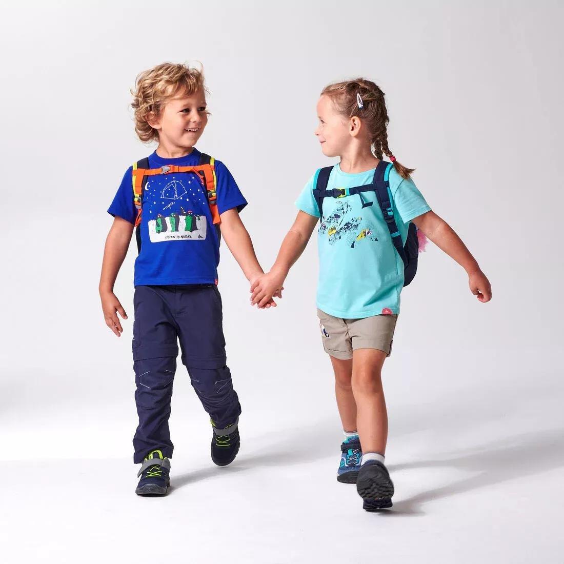 DEFAULT Kids' Velcro Hiking Shoes  NH100 - 24 to 34, , large image number 7