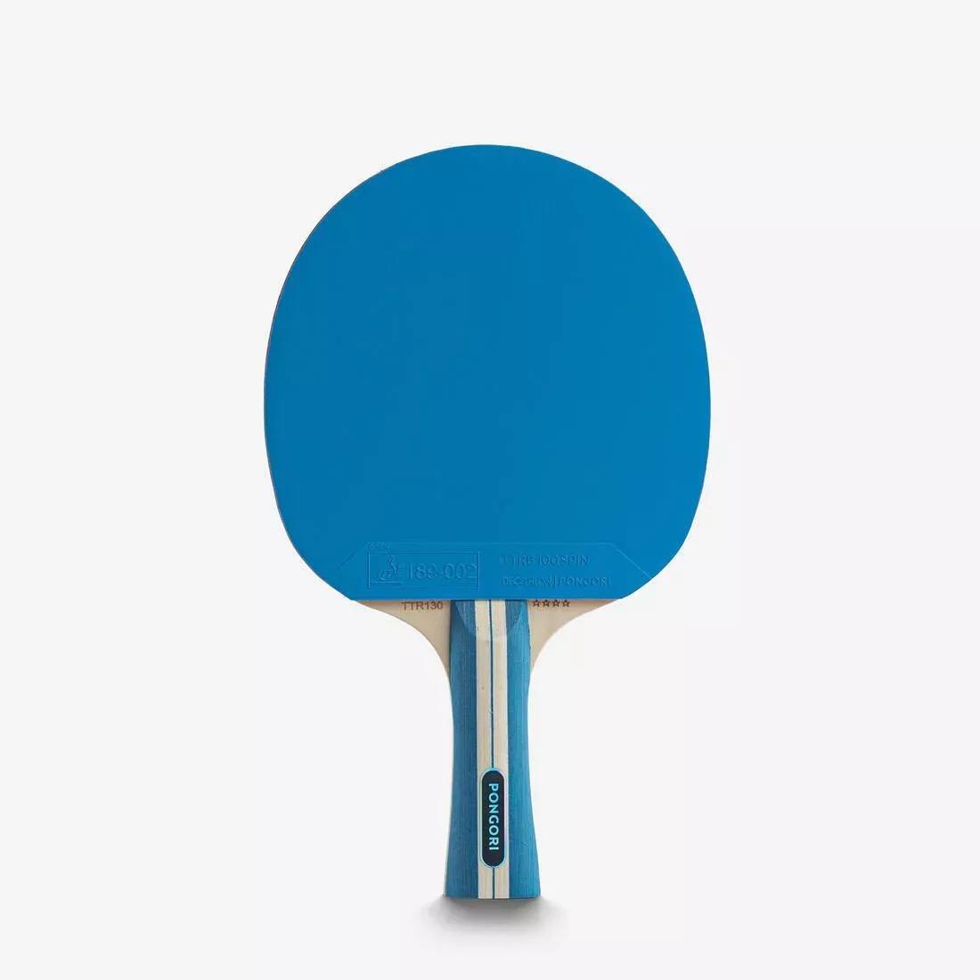Set Of 2 Bats TTR130 Spin 4* ITTF School/Club + Balls, Purple, No Color, large image number 4