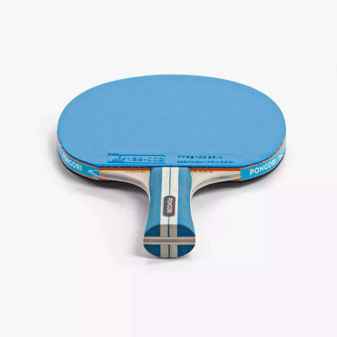 Set Of 2 Bats TTR130 Spin 4* ITTF School/Club + Balls, Purple, No Color, large image number 11