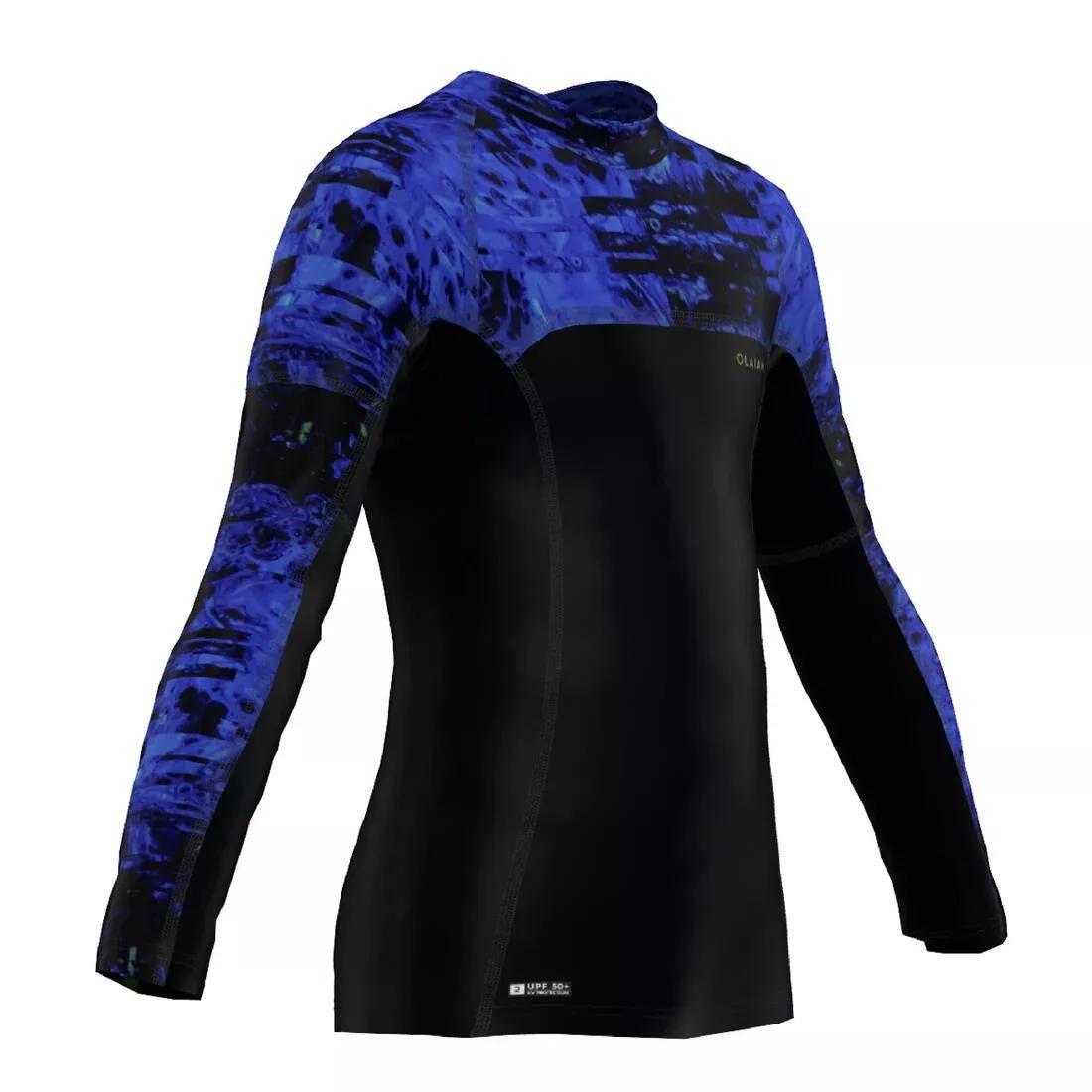 GREEN Boy's long-sleeved anti-UV T-shirt - 500 Vortex, , large image number 6