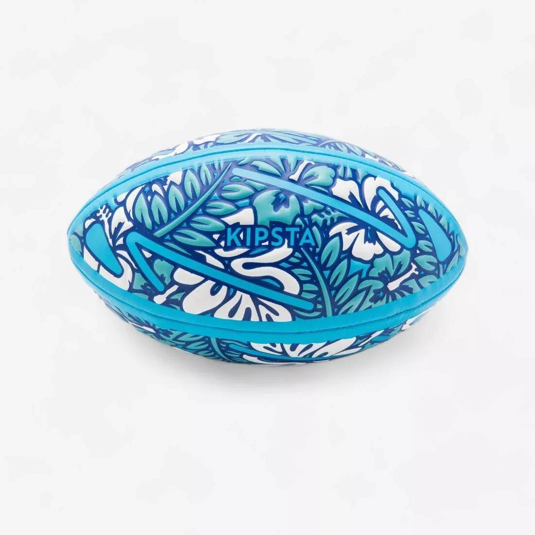 BALTIC BLUE Medium Beach Rugby Ball R100 Beach City, No Color, large image number 0