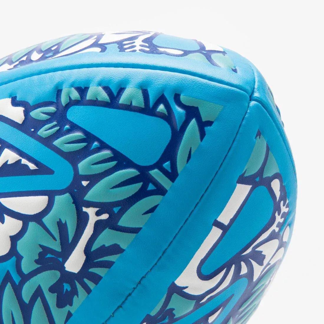 BALTIC BLUE Medium Beach Rugby Ball R100 Beach City, No Color, large image number 4