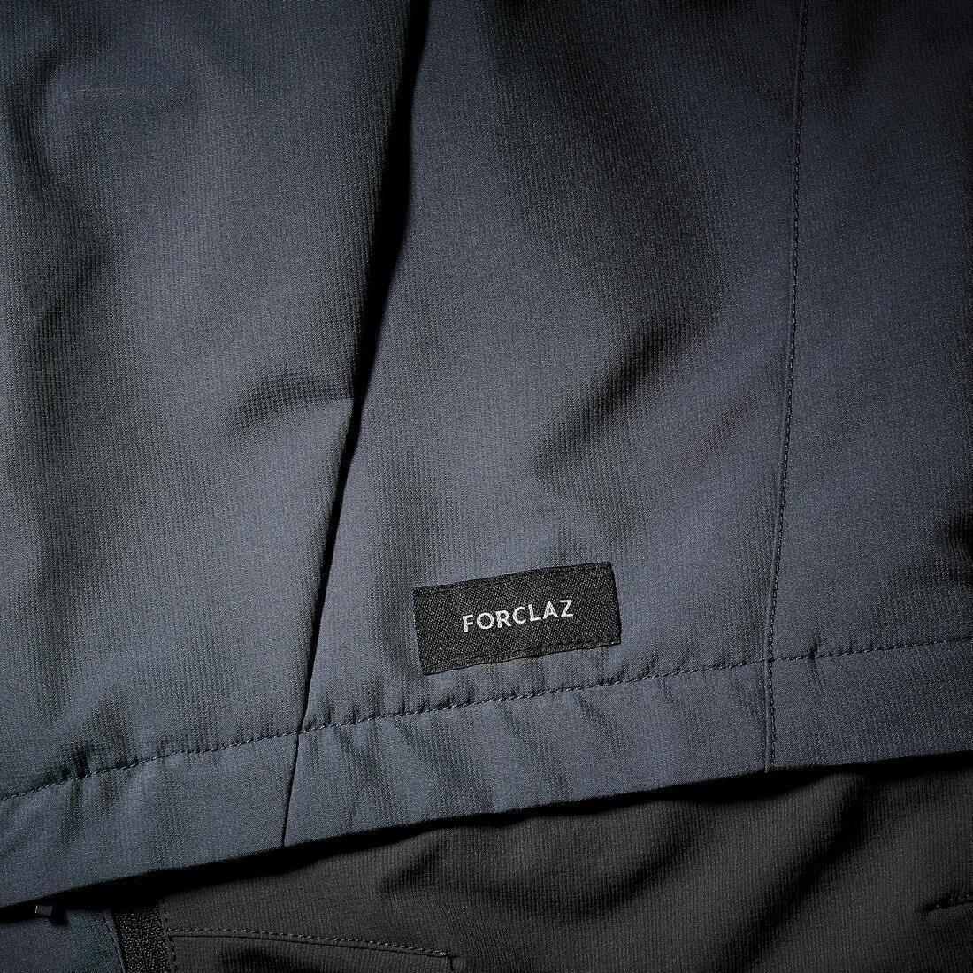 Men 2-In-1 Adjustable And Robust Hiking Trousers - Mt500, Grey, No Color, large image number 4