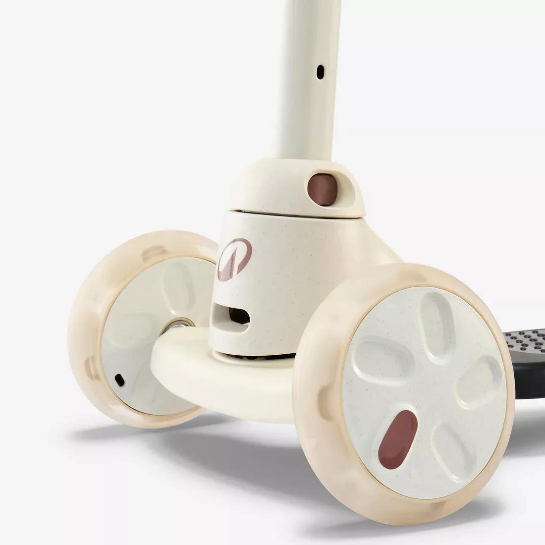 Kids Unisex 3-Wheeled Scooter - B500, Beige, No Color, large image number 6