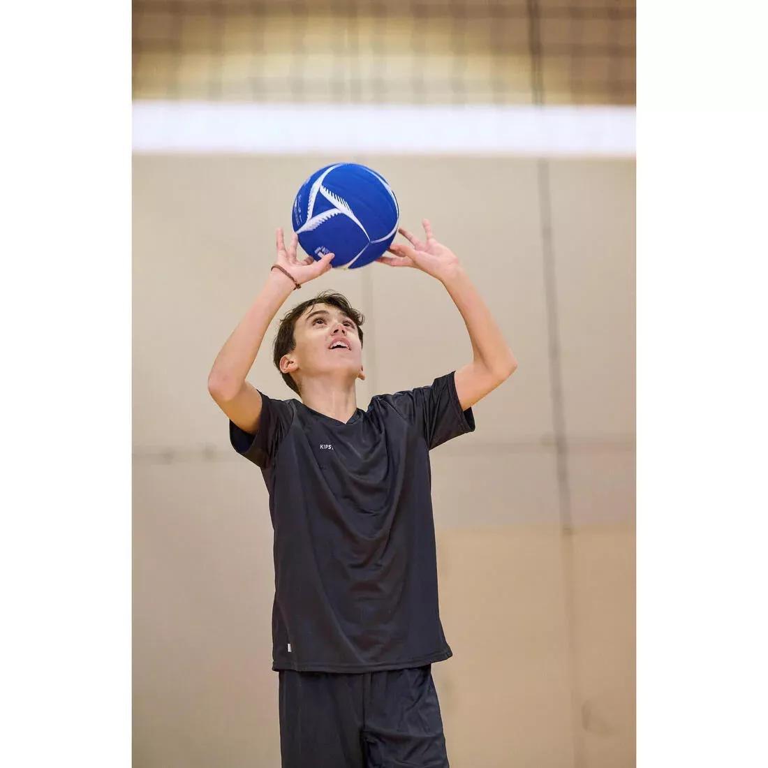 Volleyball 200 / 220 g Ball VB500 Soft, Blue, No Color, large image number 8