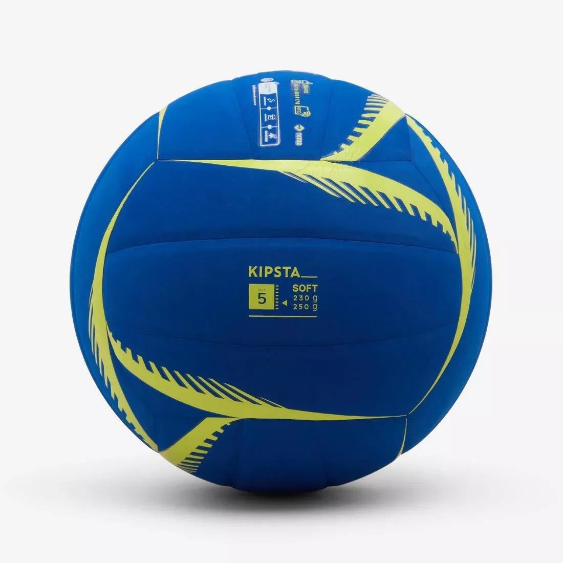 Volleyball 230/250 G Ball - VB500 Soft, Blue, No Color, large image number 6