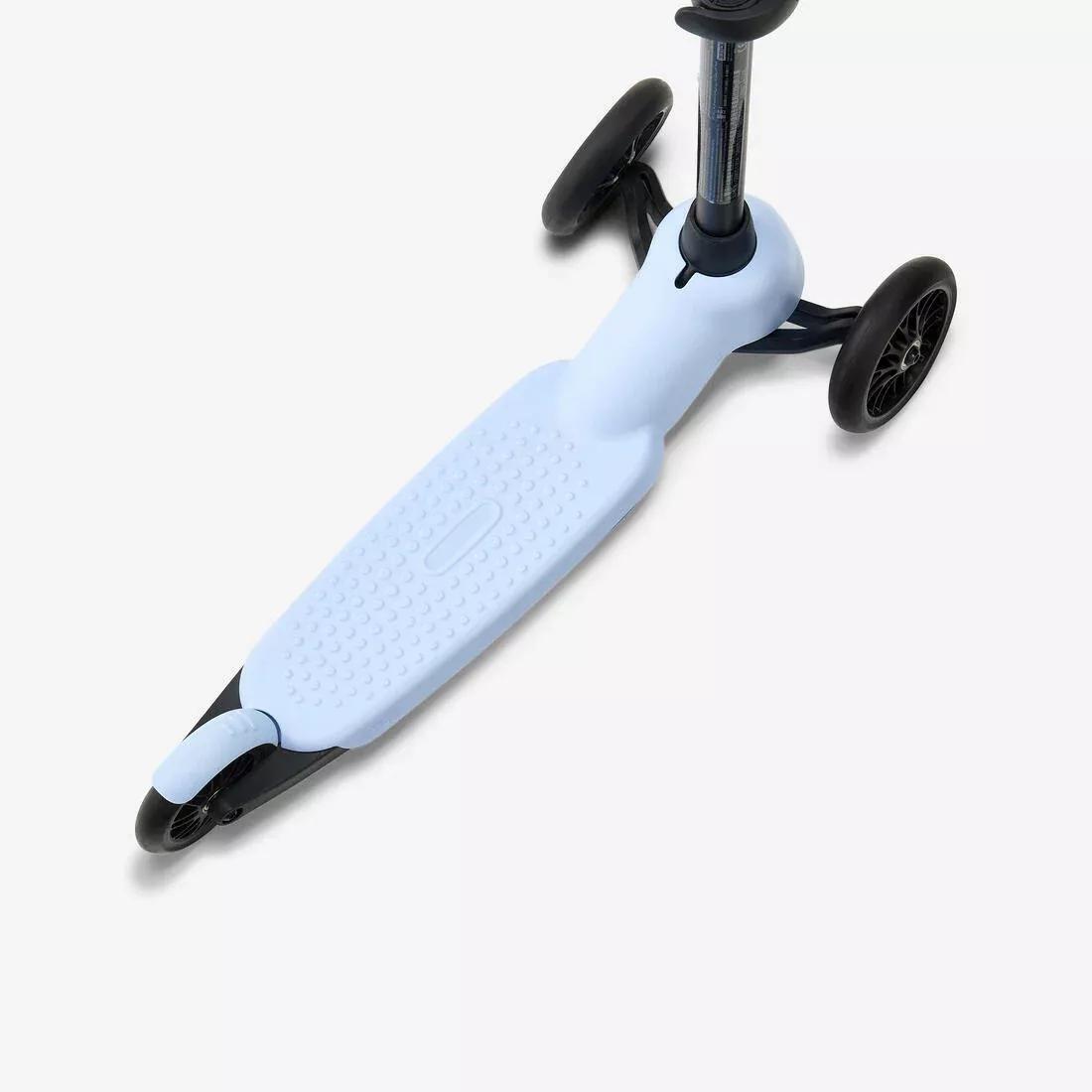 Kids 3-Wheeled Scooter - Btwin B100, Yellow, No Color, large image number 7