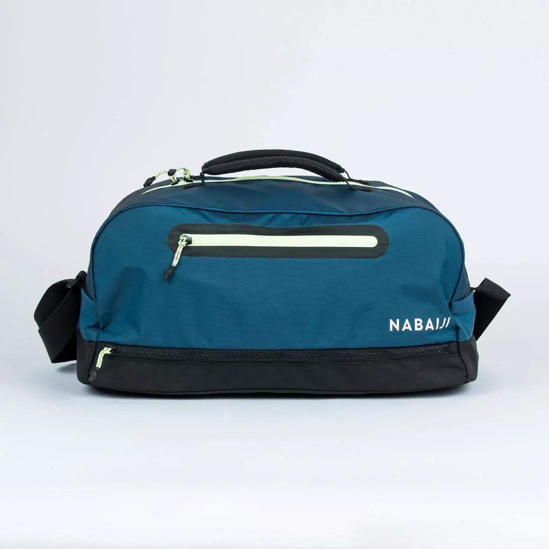 Pool Bag Duffle Bag - 27L 3 Compartments, Black, No Color, large image number 9