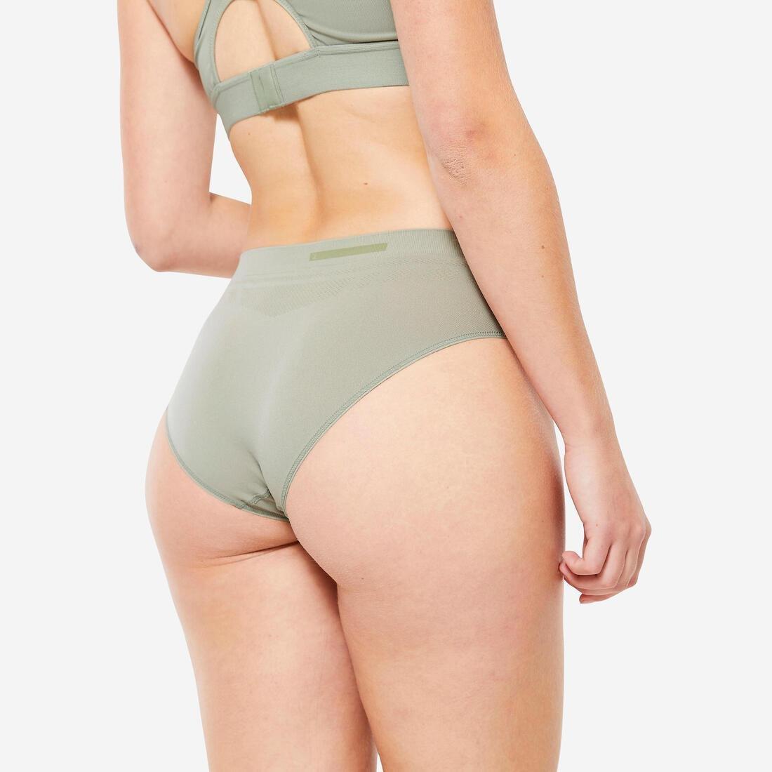 Women Seamless Briefs - Tri-Pack, Grey, No Color, medium