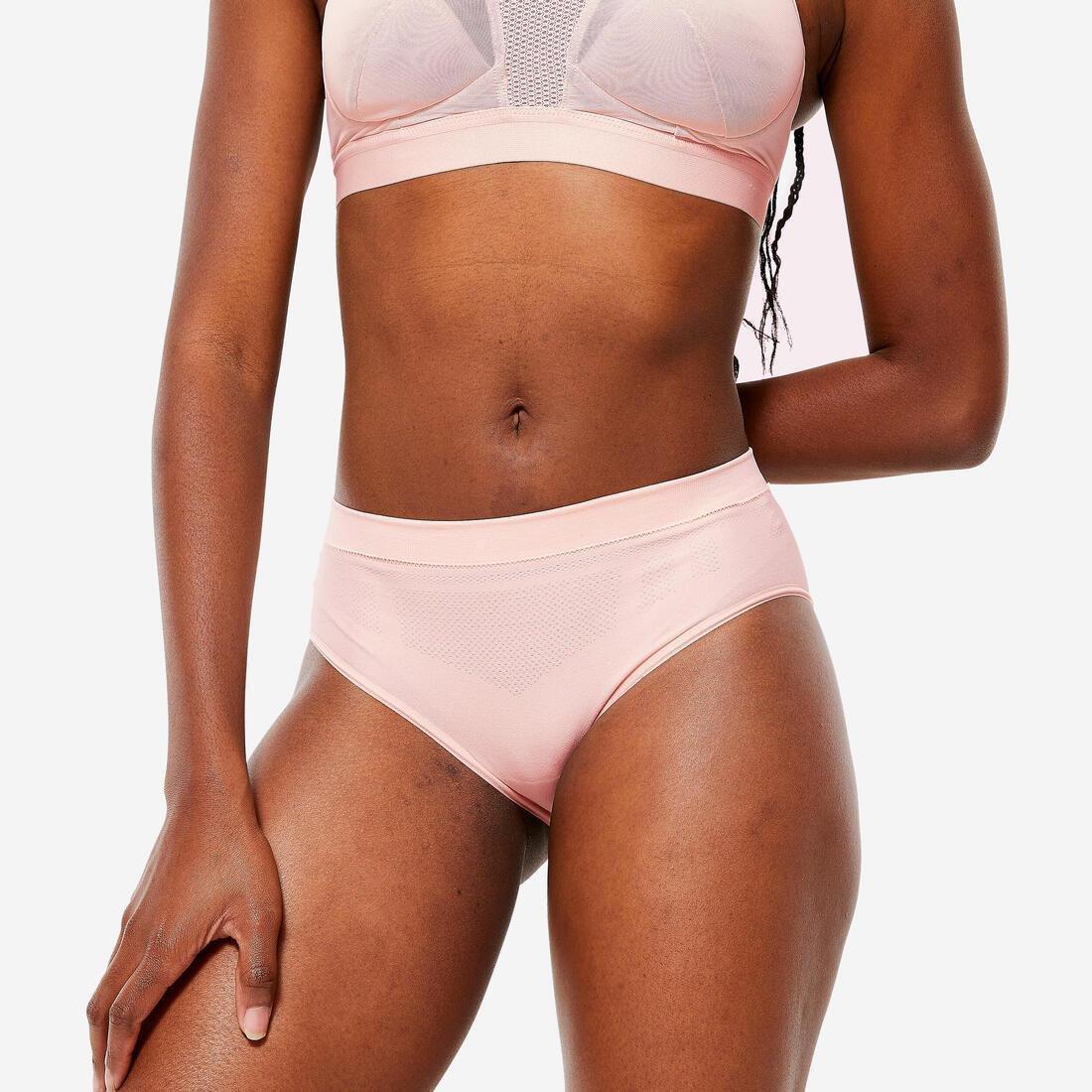 Women Seamless Briefs - Tri-Pack, Grey, No Color, medium