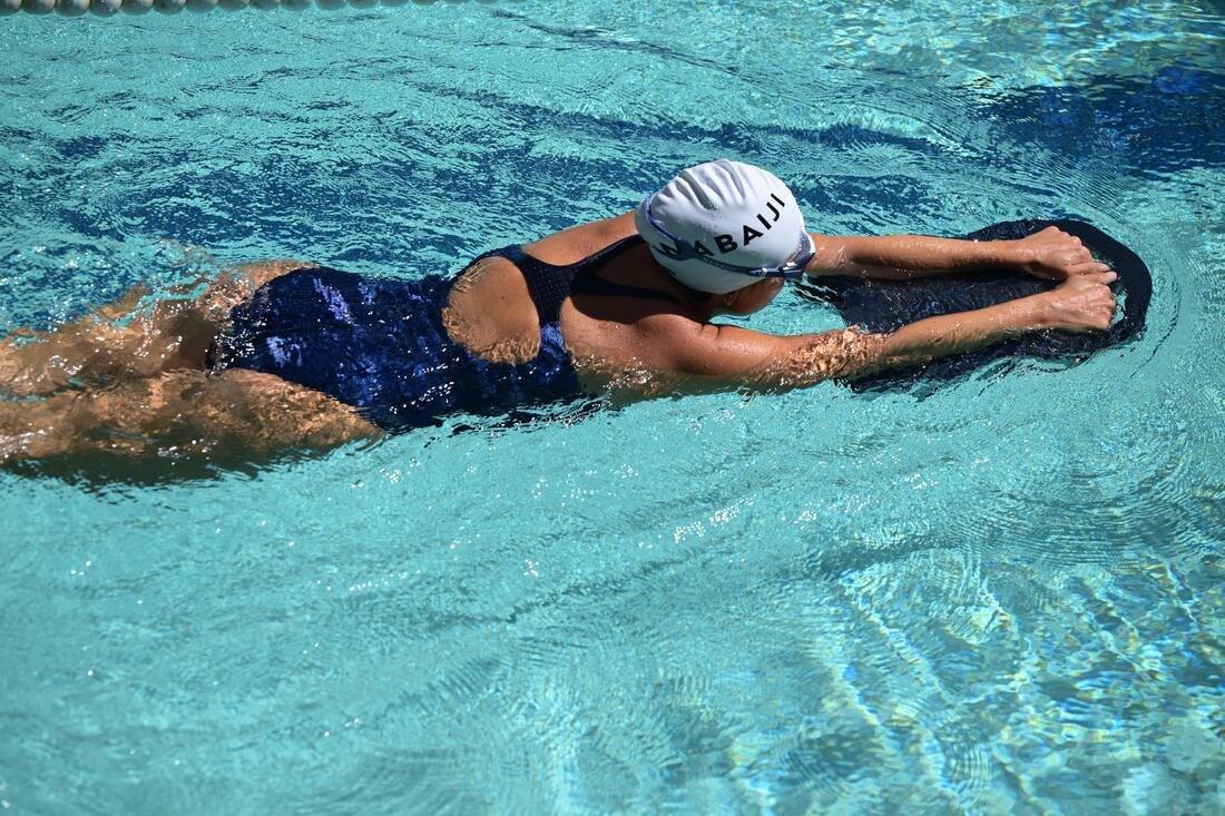 NAVY BLUE SWIMMING POOL KICKBOARD, No Color, large image number 4