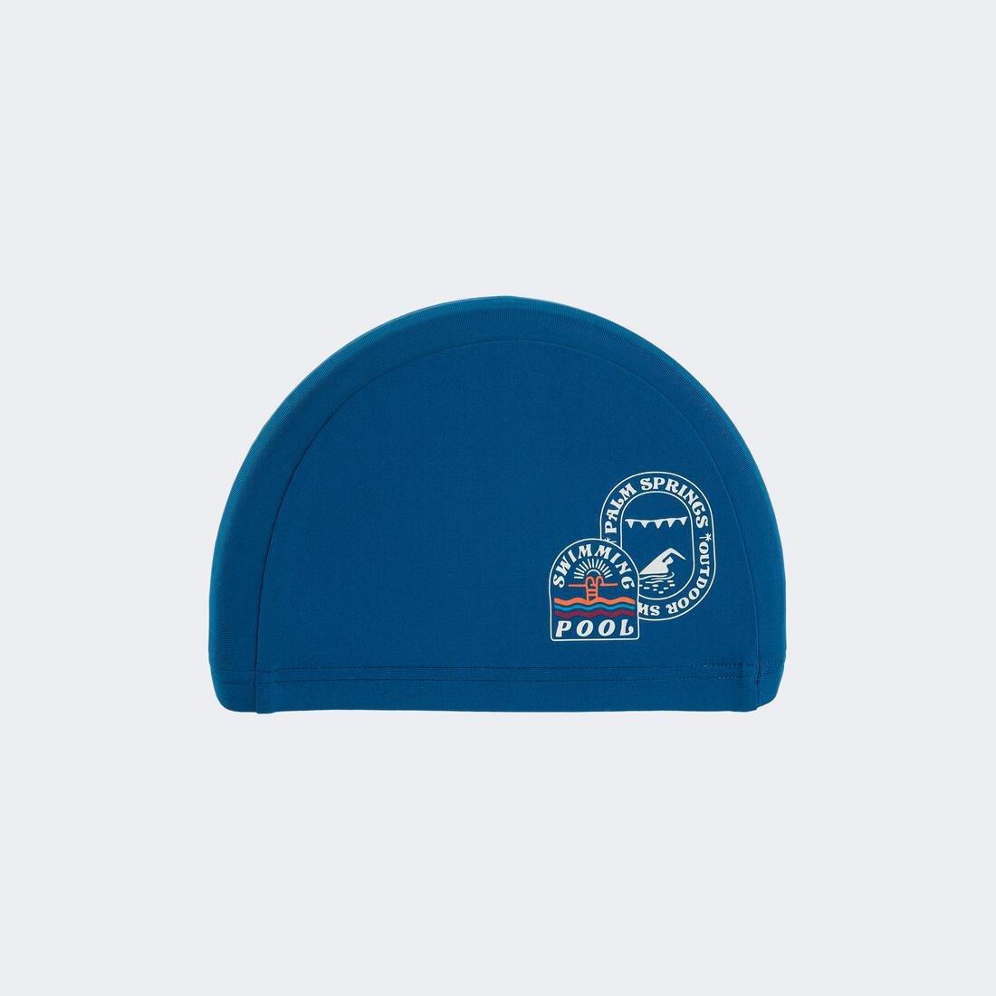 Kids Girls Mesh Swim Cap - Printed Fabric - Size S, Multicolour, No Color, large image number 13