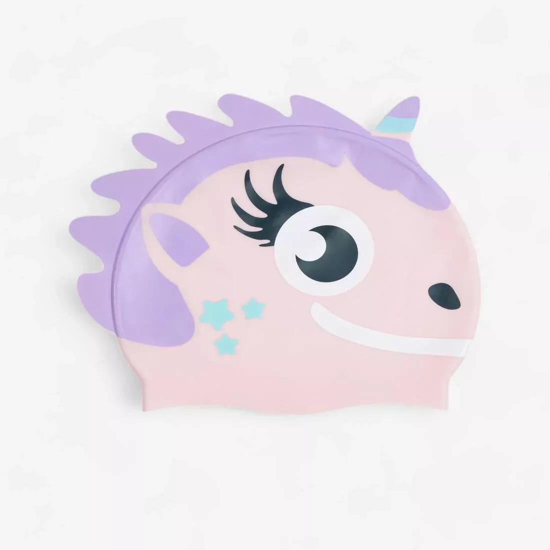 DEFAULT CHAT SILICONE SWIM CAP, No Color, large image number 1