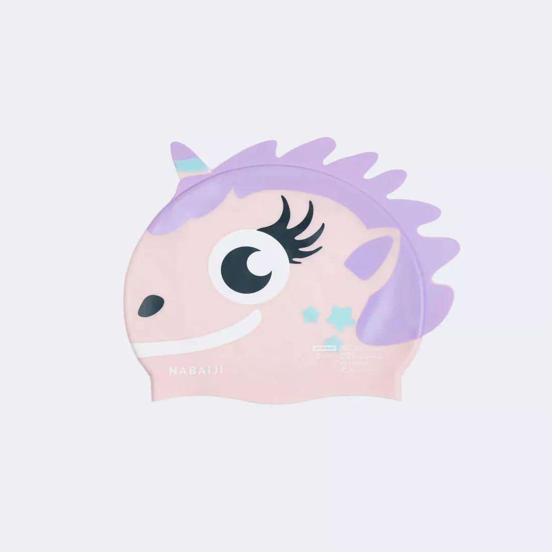 DEFAULT CHAT SILICONE SWIM CAP, No Color, large image number 3