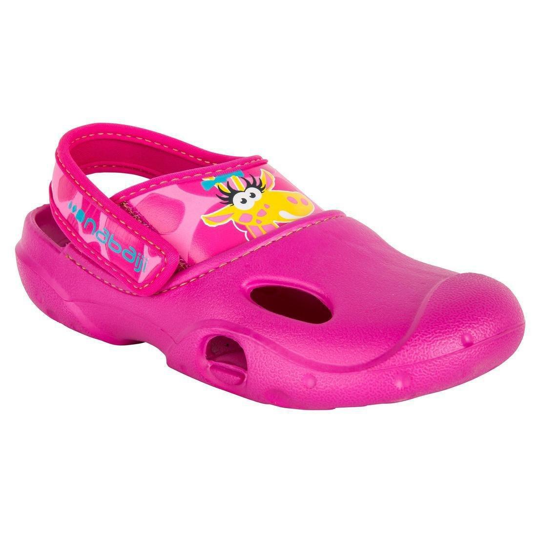 Kids Girls Mermaid Clogs, Pink, , large image number 1