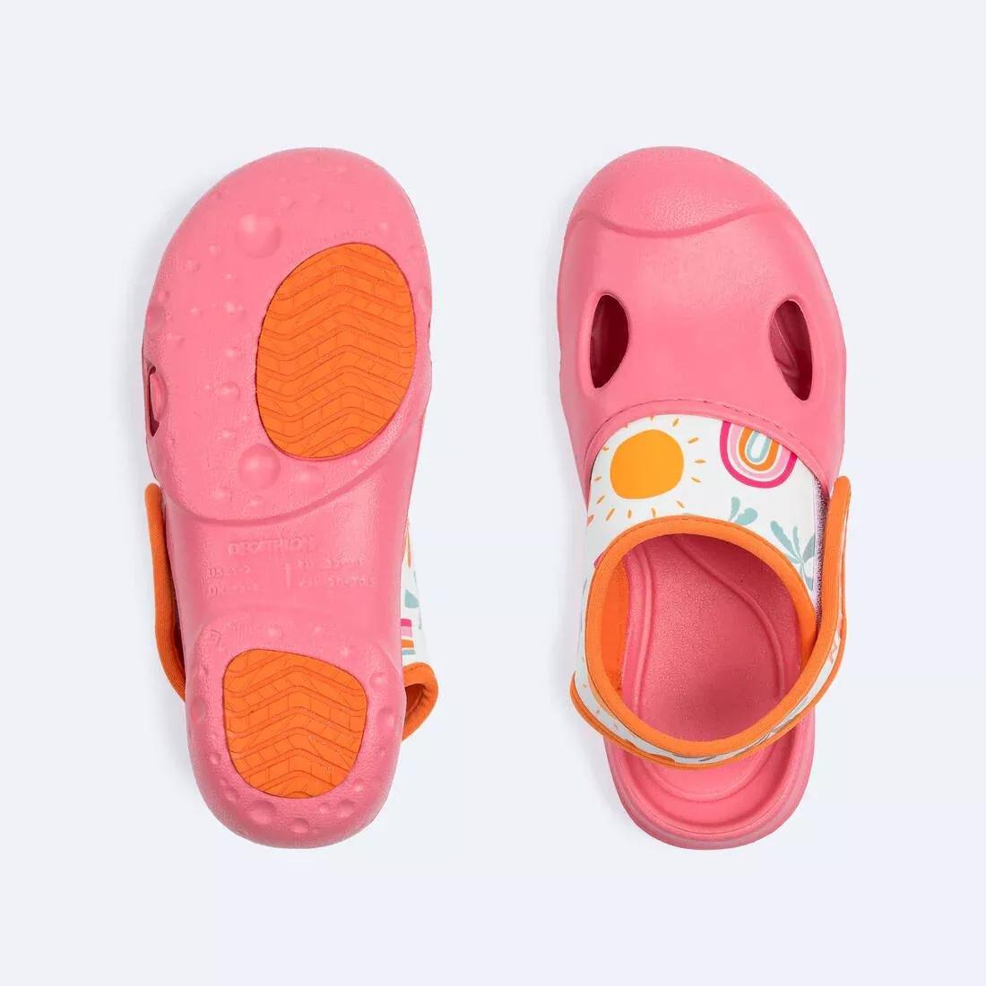 Kids Girls Mermaid Clogs, Pink, , large image number 5