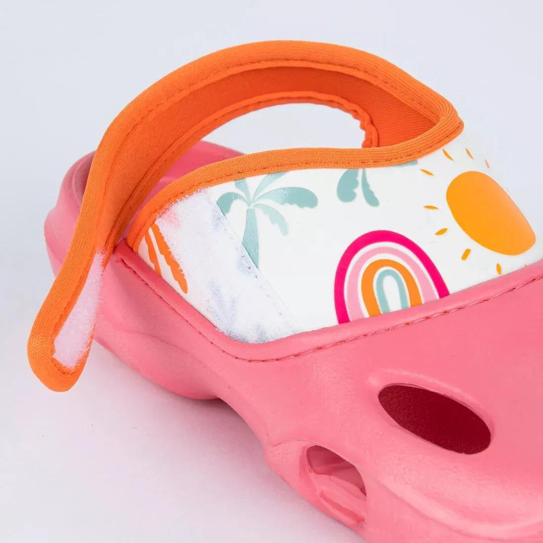 Kids Girls Mermaid Clogs, Pink, , large image number 6