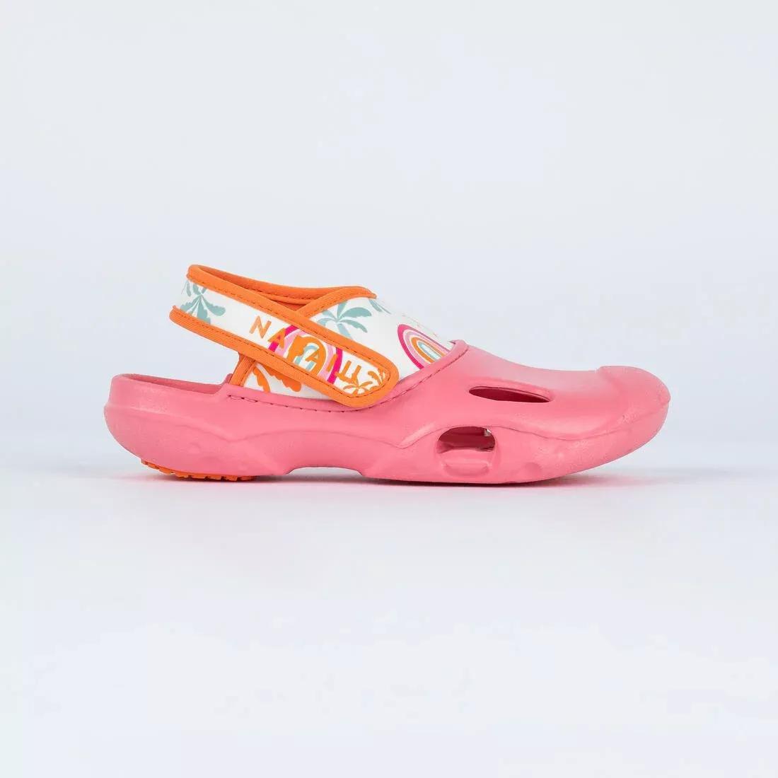 Kids Girls Mermaid Clogs, Pink, , large image number 7