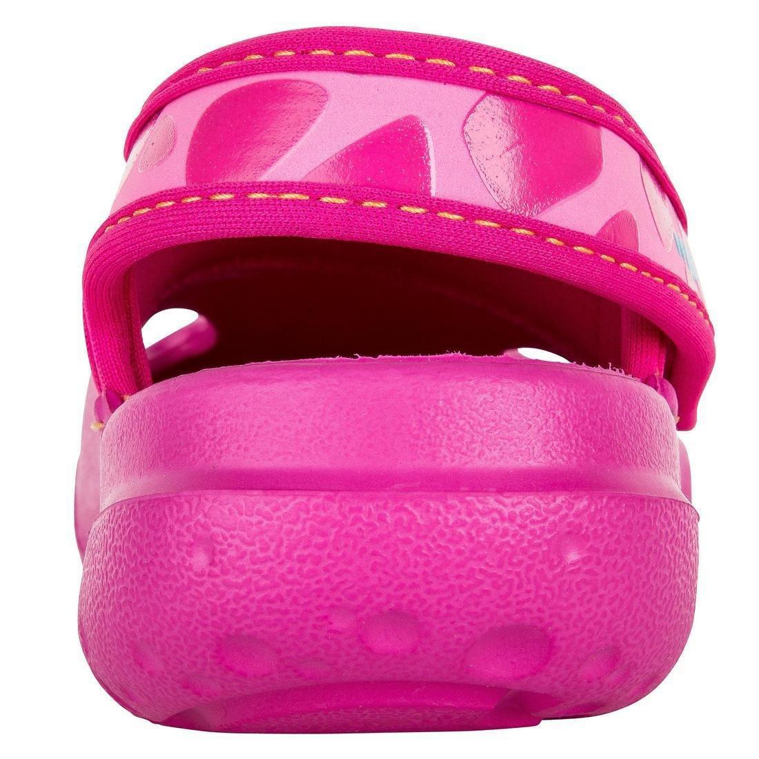 Kids Girls Mermaid Clogs, Pink, , large image number 12