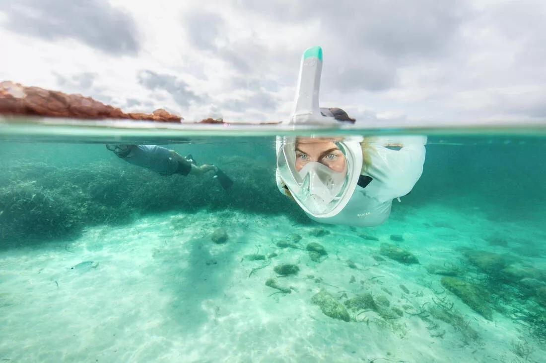 Adult's Easybreath surface mask - 500 with bag, No Color, large image number 5