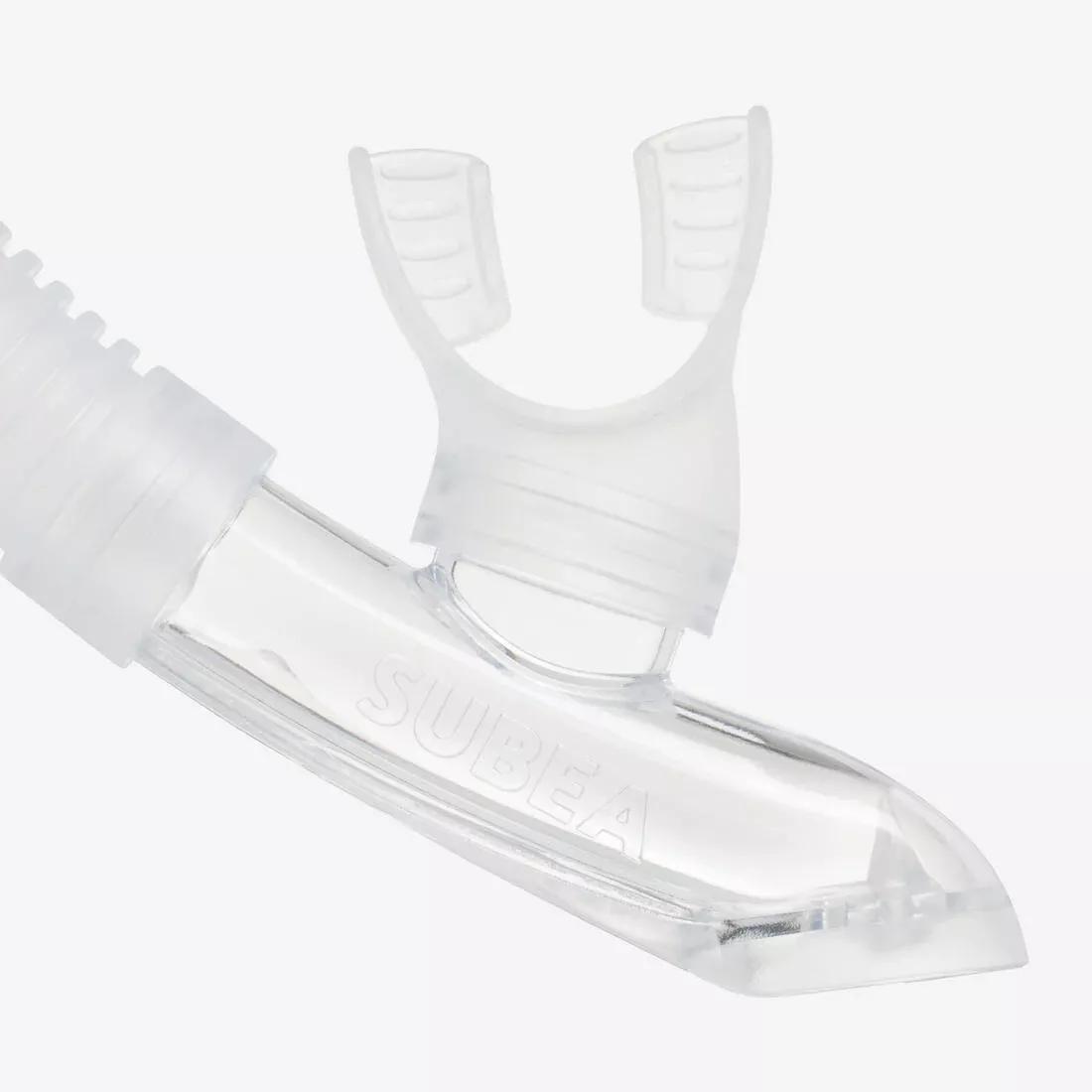 Adult Snorkelling Diving Kit Mask and Snorkel 100, No Color, large image number 7