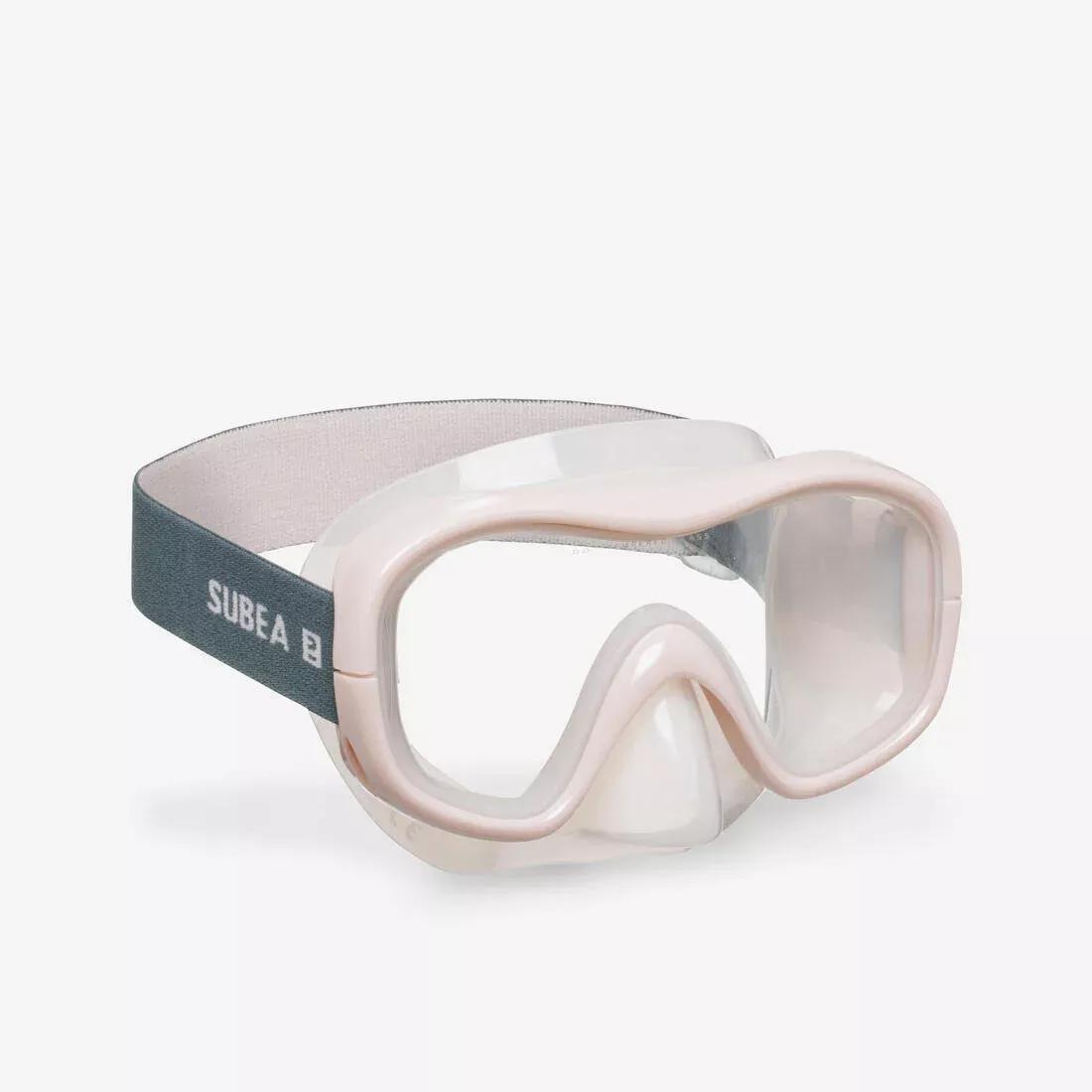 Adult Snorkelling Diving Kit Mask and Snorkel 100, No Color, large image number 9