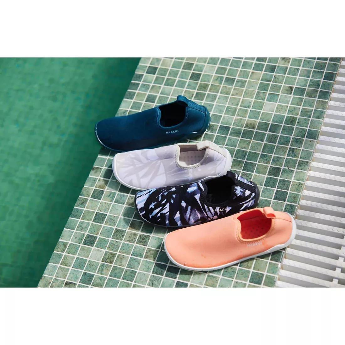 LAVENDER BLUE Aquafit Water Shoes Gymshoe Dark, No Color, large image number 7